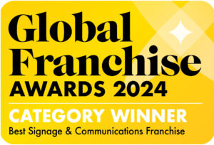 International WINNER Best Signage Communications Franchise 1
